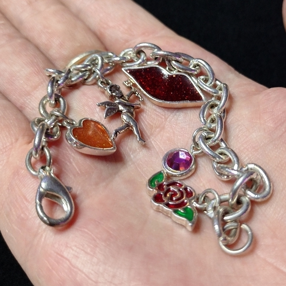 Silver Charm Bracelet